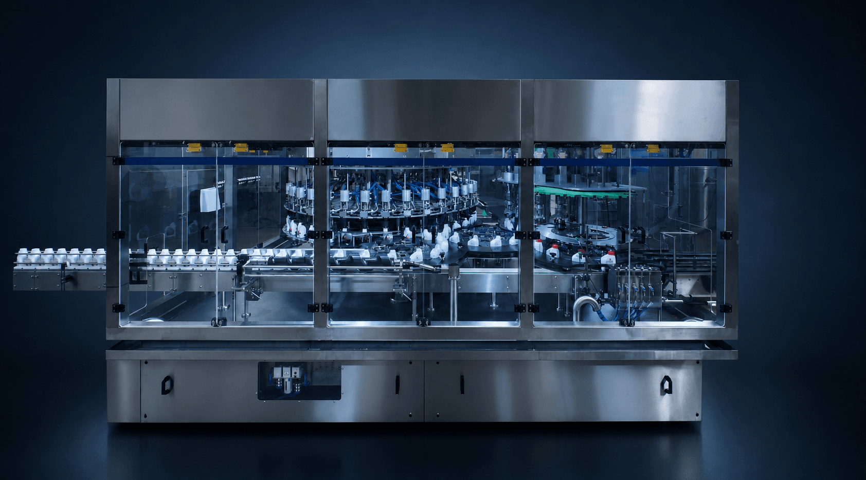Liquid Filling machine by Filtec · South Africa — supplied by Vedvik Machinery, Ahmedabad