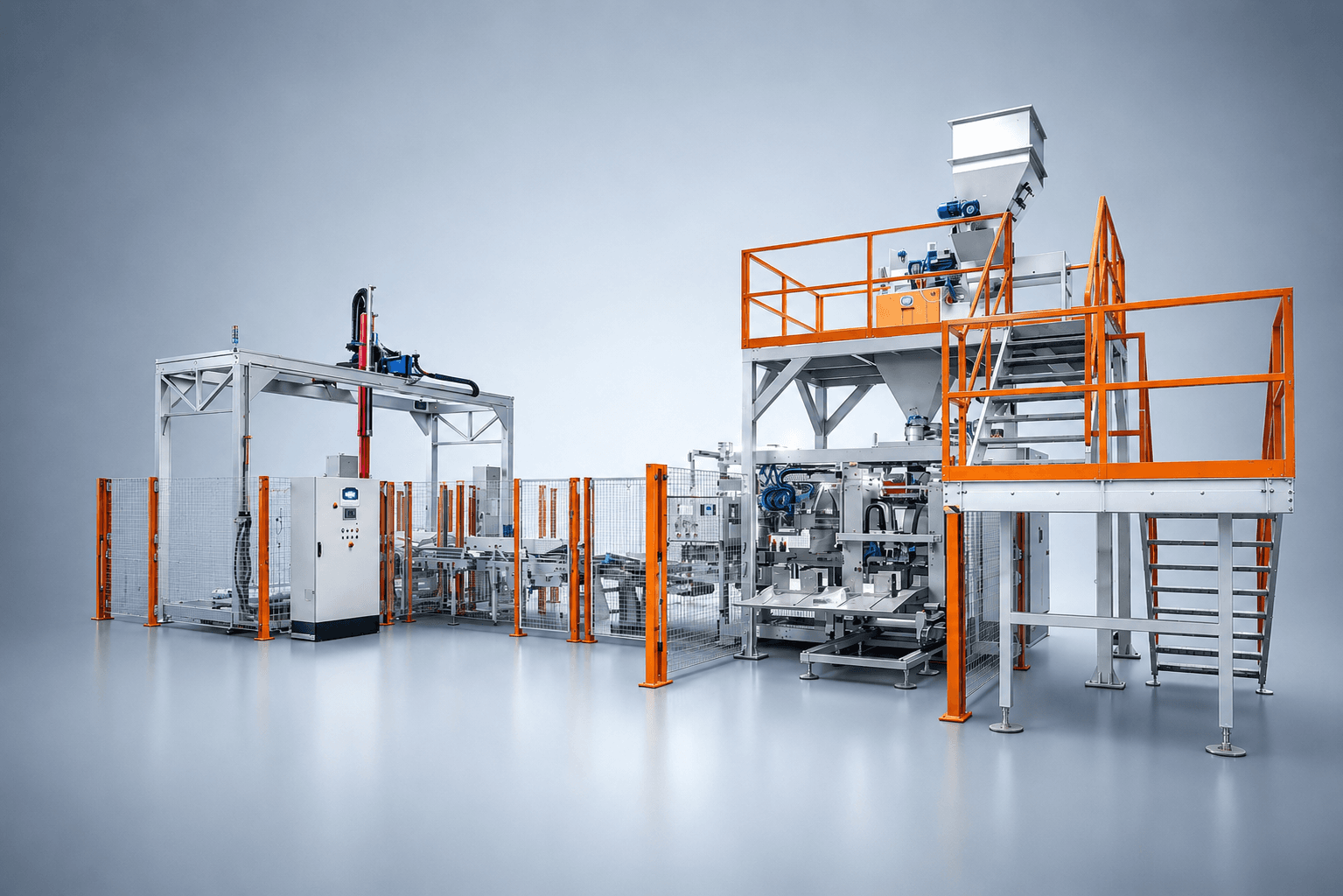 Bulk Packing machine by MF Tecno · Italy — supplied by Vedvik Machinery, Ahmedabad