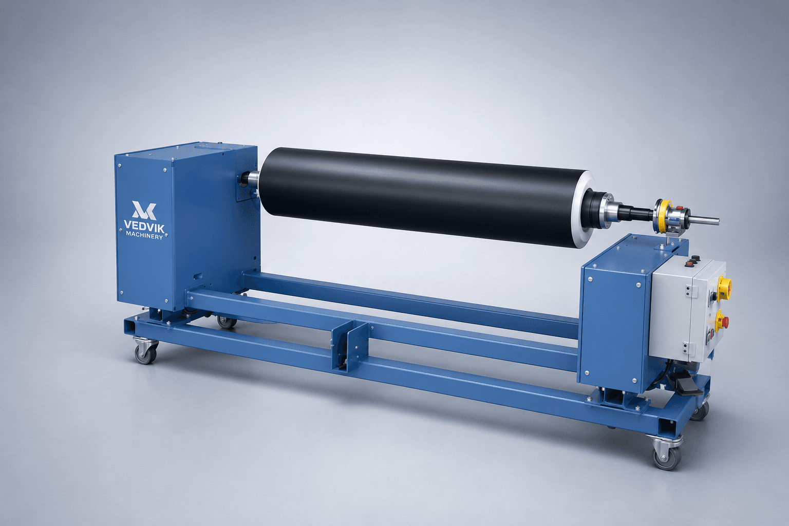 Slitting & Lamination machine — Film converting, supplied by Vedvik Machinery, Ahmedabad